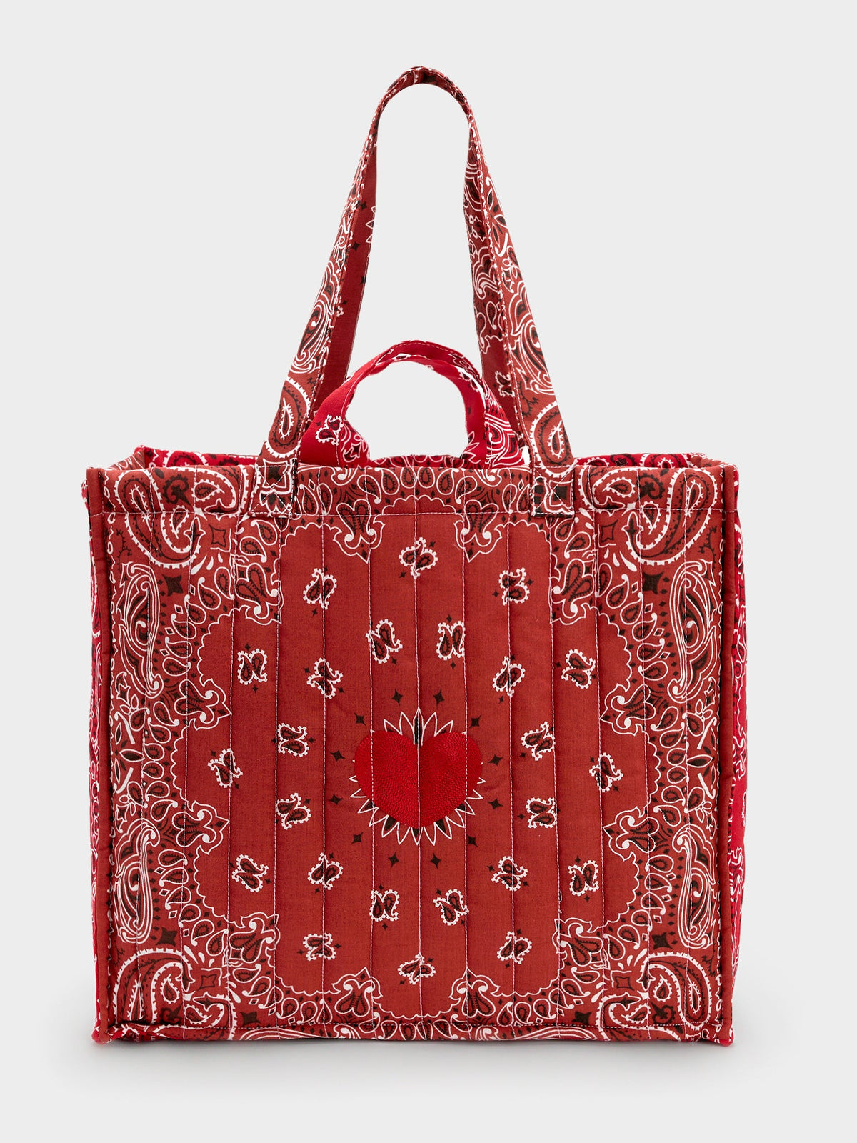 Call It By Your Name Maxi Quilted Cabas Tote Bag