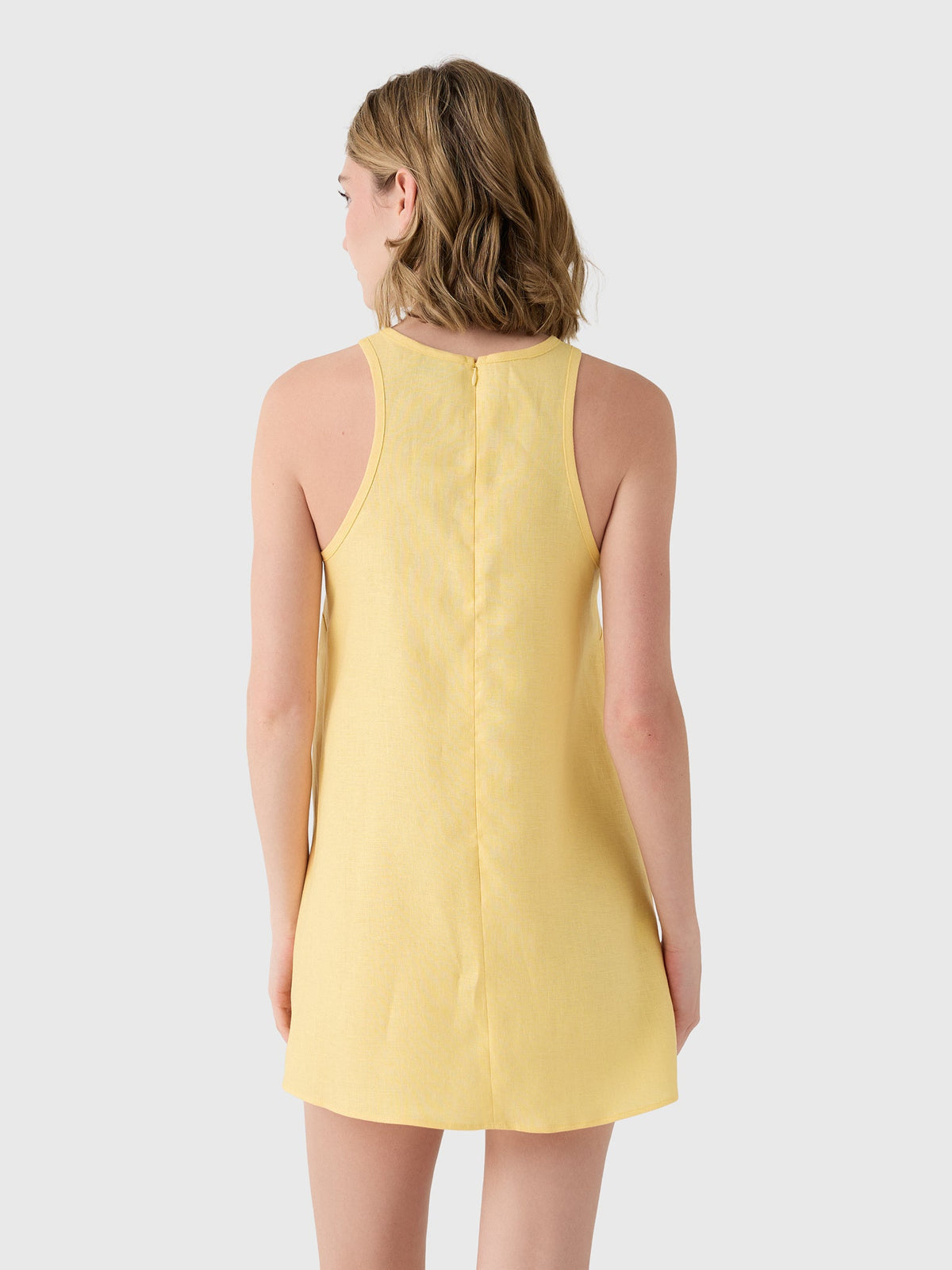 Matthew Bruch Women's Pocket Mini Dress