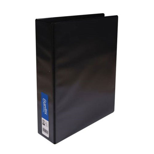 Bantex A4 2D-Ring Insert Binder 38mm - Black