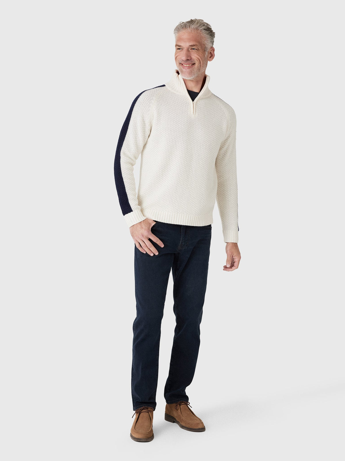 We Norwegians Men's Kikut Zip-Up Sweater