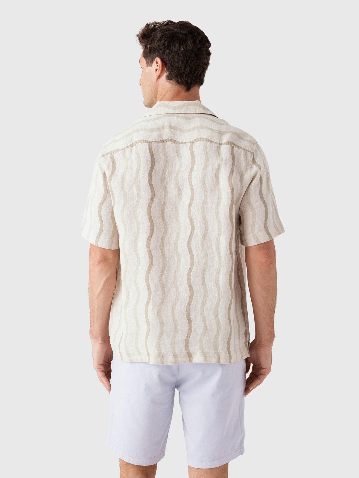 Frescobol Carioca Men's Roberto Linen Shirt