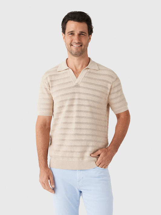 Frescobol Carioca Men's Rino Cotton Polo