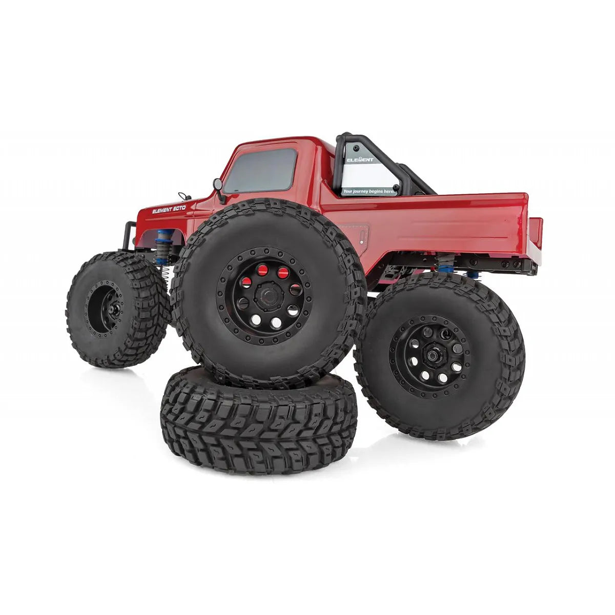 Element RC Enduro12 Ecto RC Rock Crawler Electric 4WD 1/12 Scale RTR - Red