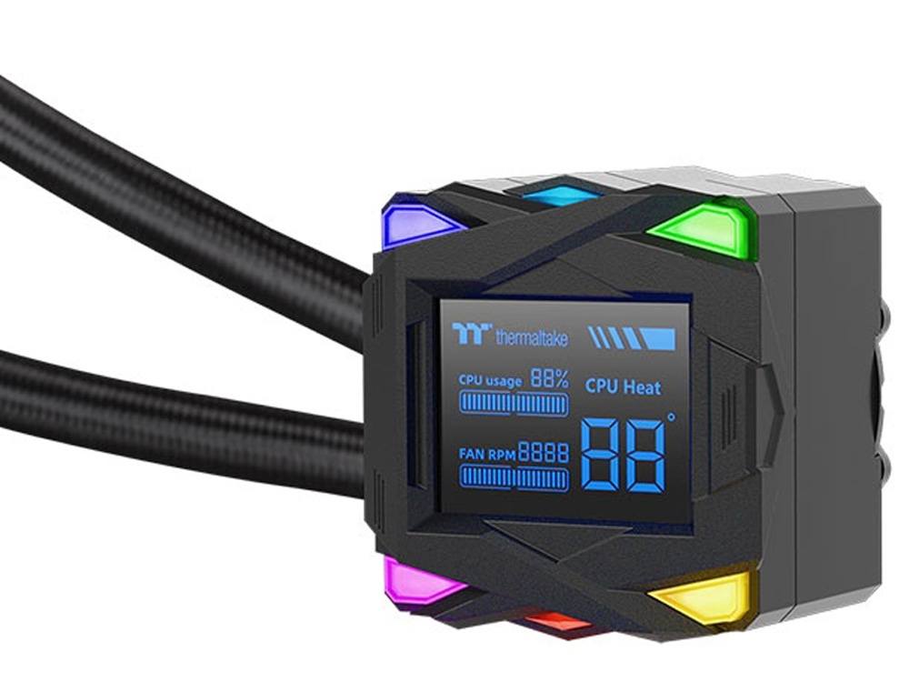 Thermaltake LA240-S 240mm ARGB AIO Liquid CPU Cooler (Black)