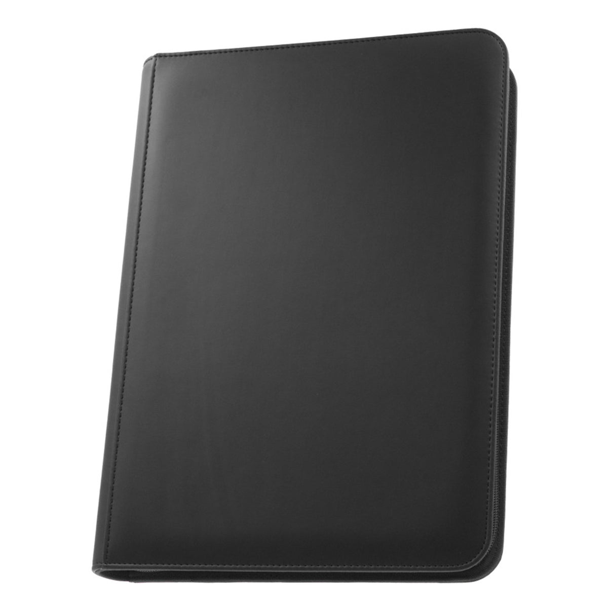 Palms Off Gaming STEALTH 9 Pocket Zip Trading Card Binder - Black