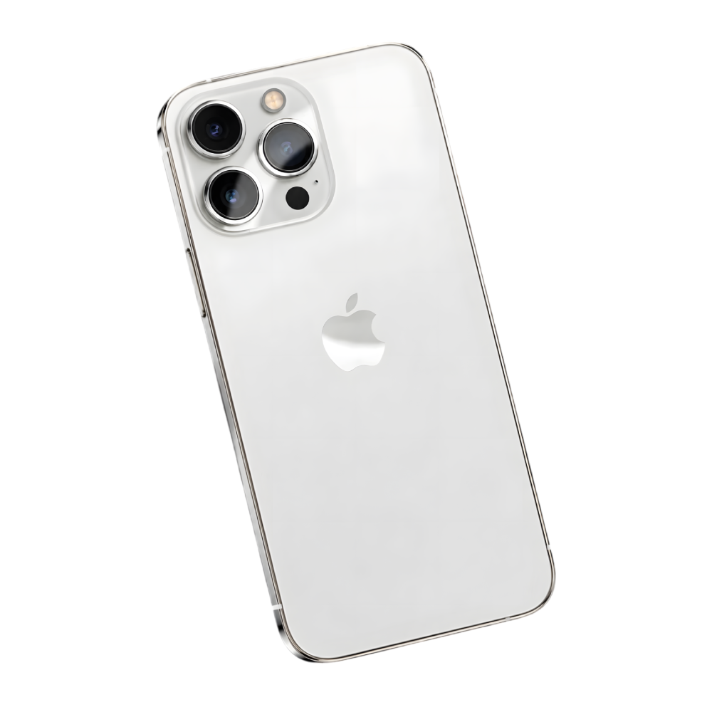 Apple iPhone 13 Pro 128GB Silver 5G A2638 (Unlocked) 6.1" Smartphone [~Refurbished: Excellent]