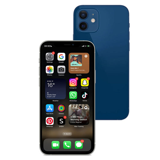 Apple iPhone 12 Mini 64GB (Blue) [~Refurbished: As new]