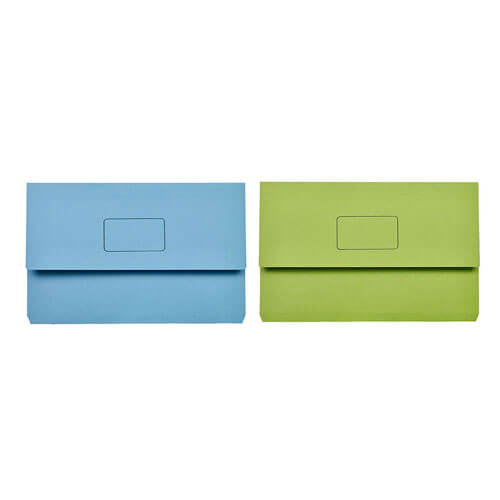 Marbig Slimpick Document Wallet (Foolscap) - Yellow