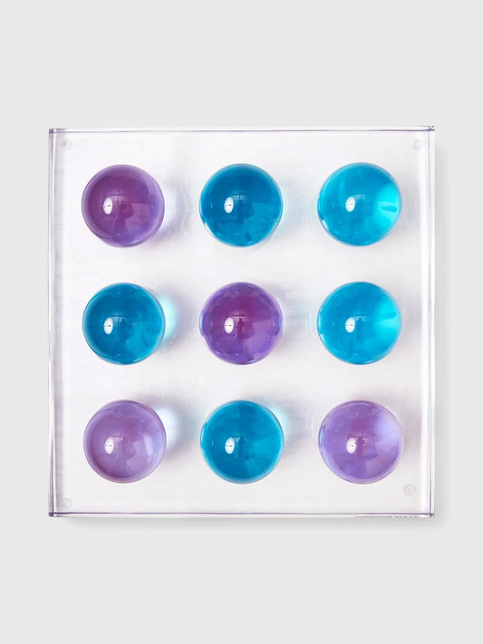 Jonathan Adler Acrylic Tic-Tac-Toe Set
