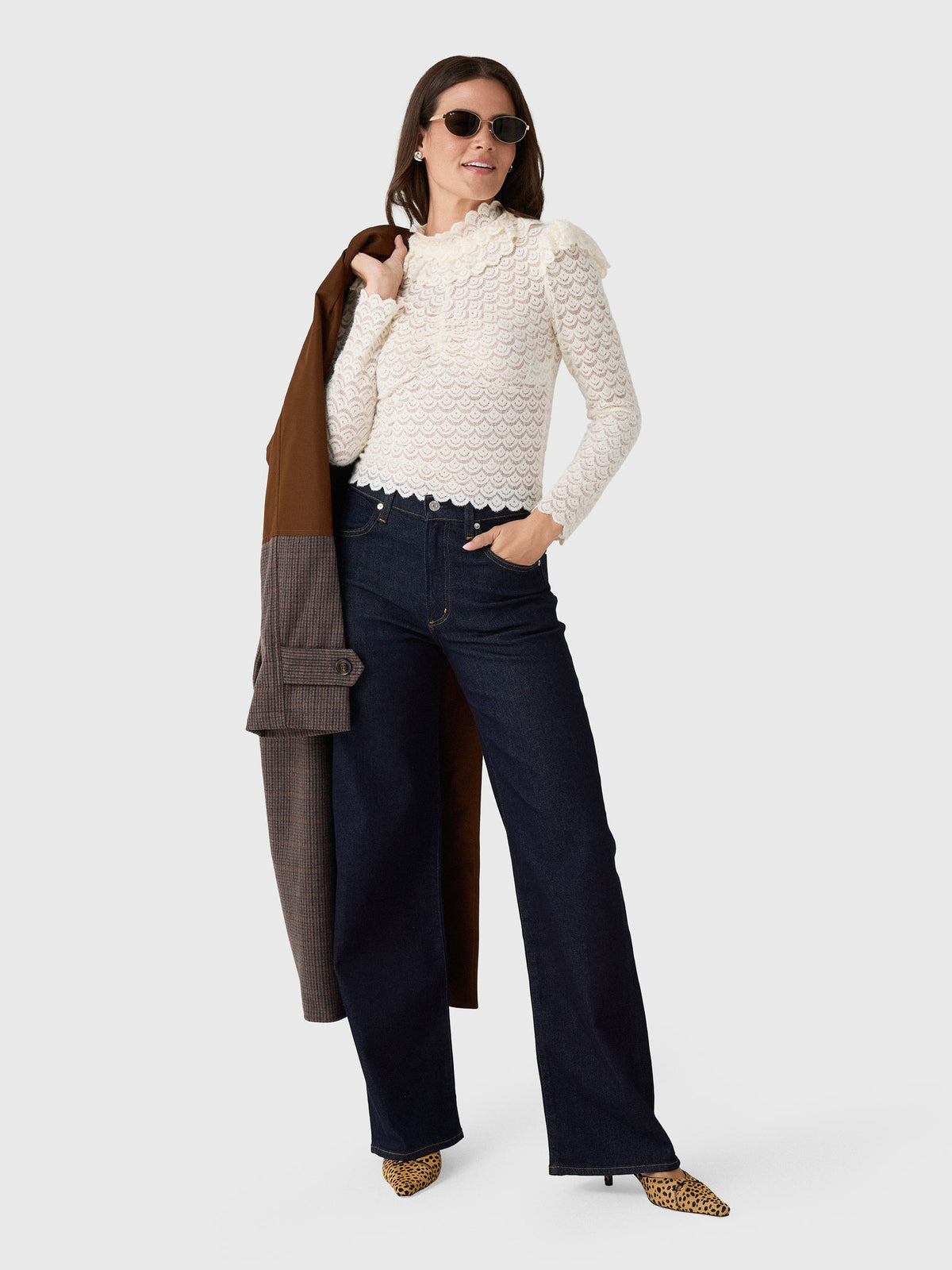 Farm Rio Women's Long Sleeve Top
