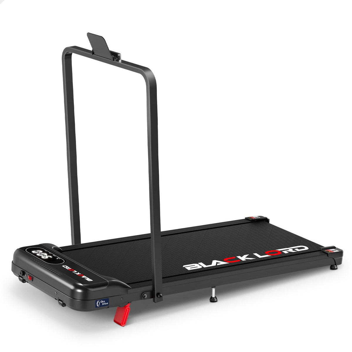 BLACK LORD Treadmill Electric Walking Pad Folding Incline Remote Control (Black)