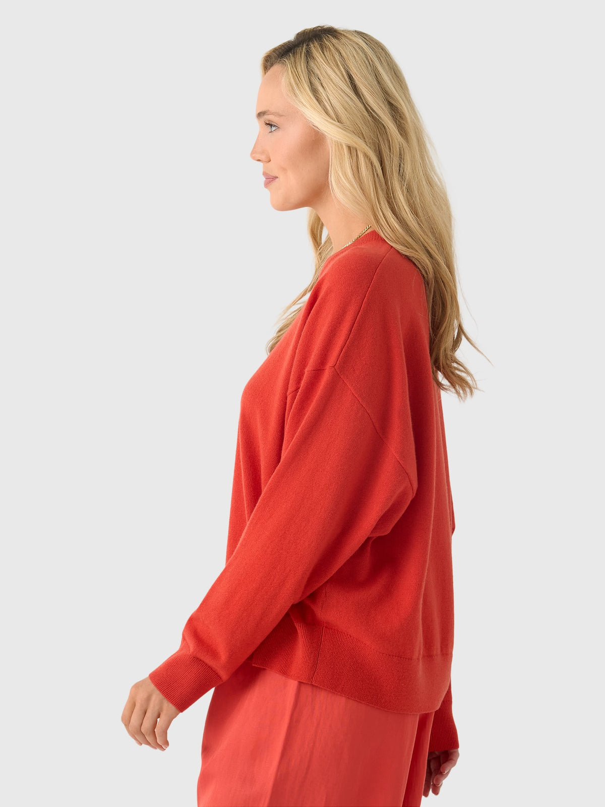 Jenni Kayne Women's Cashmere Marina Crewneck Sweater