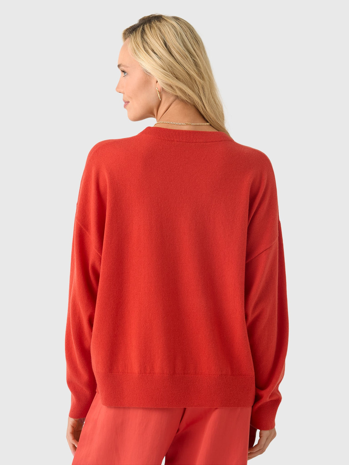 Jenni Kayne Women's Cashmere Marina Crewneck Sweater