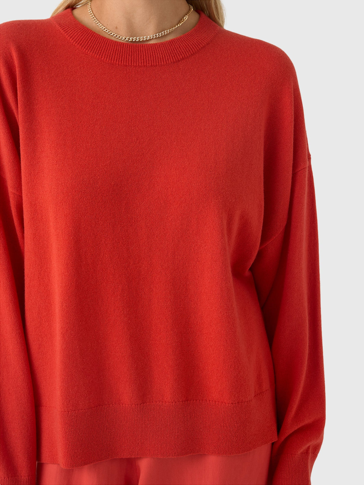 Jenni Kayne Women's Cashmere Marina Crewneck Sweater