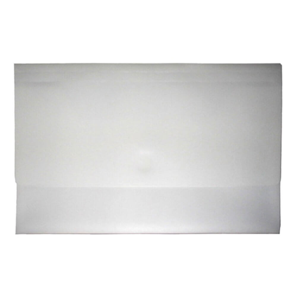 Marbig Polypick Document Wallet (Foolscap) - Clear