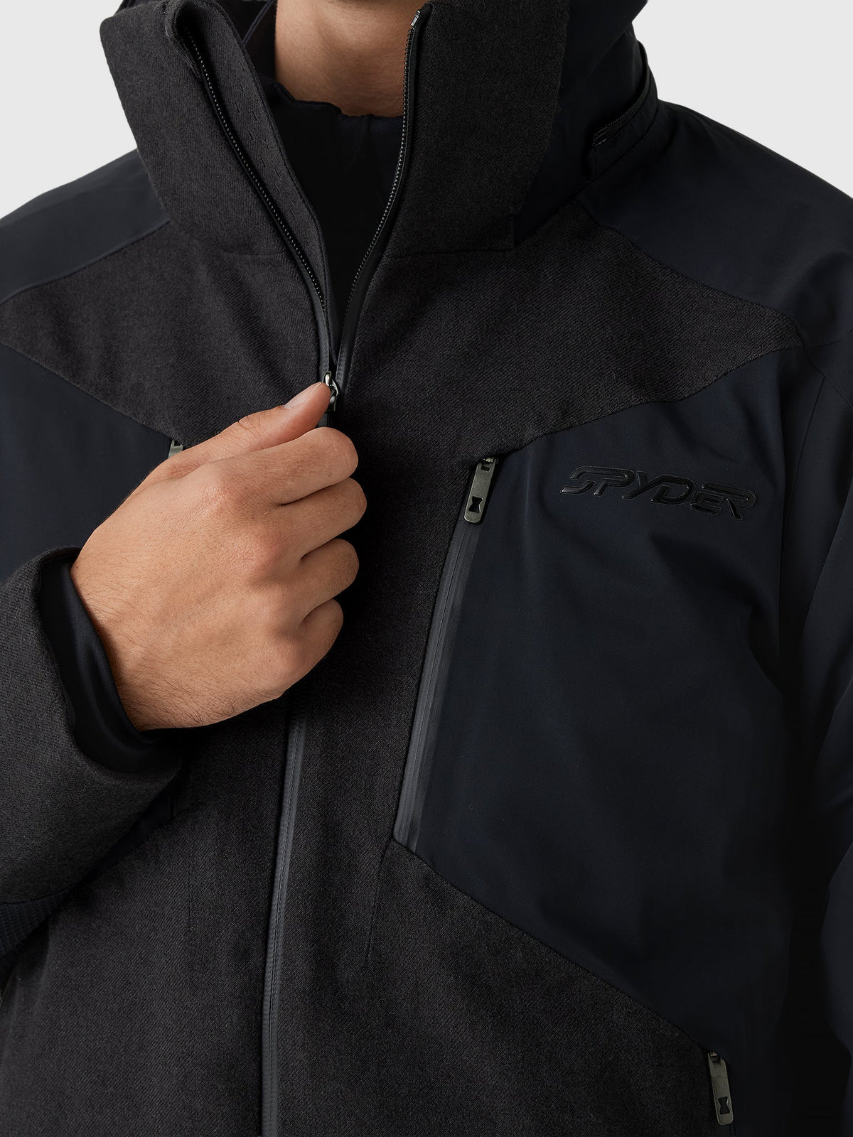 Spyder Men's Alyeska Melange Jacket