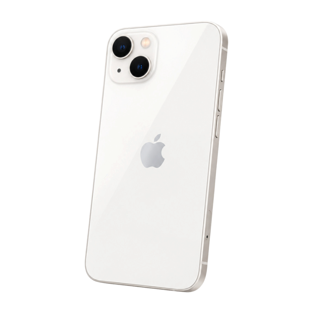 Apple iPhone 13 128GB Starlight 5G A2633 (Unlocked) 6.1" Smartphone [~Refurbished: Excellent]