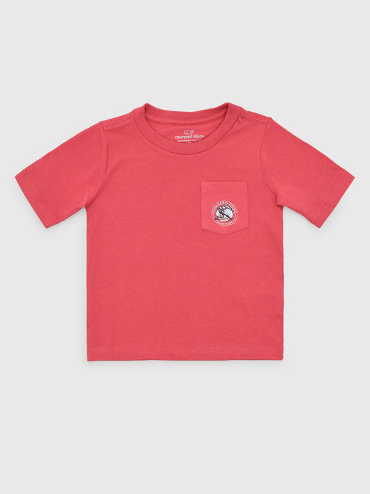 Vineyard Vines Boys' Grand Slam Baseball Short-Sleeve Pocket Tee