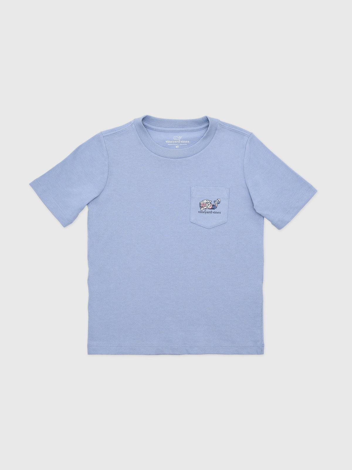 Vineyard Vines Boys' LAX Whale on Field Short-Sleeve Pocket Tee