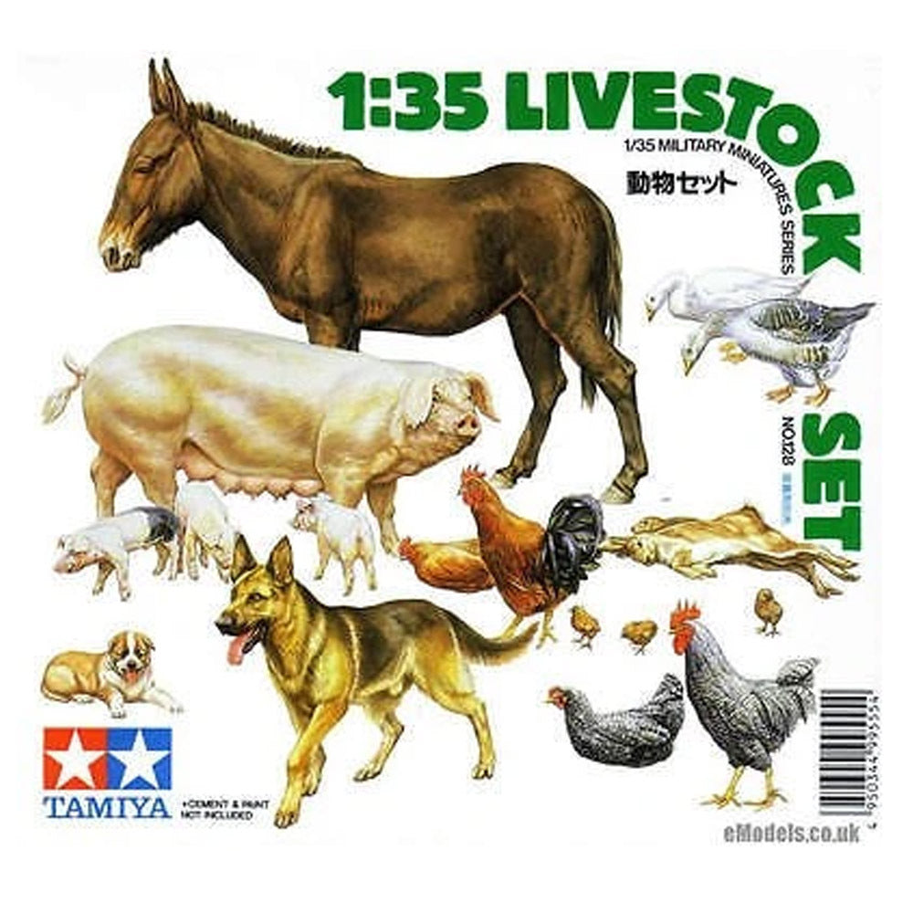 Tamiya 1/35 Livestock Set