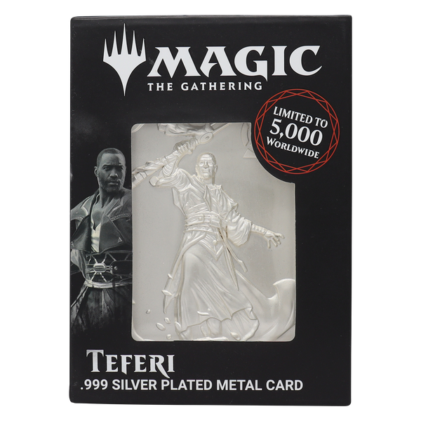 Fanattik Magic the Gathering Limited Edition .999 Silver Plated Teferi Ingot