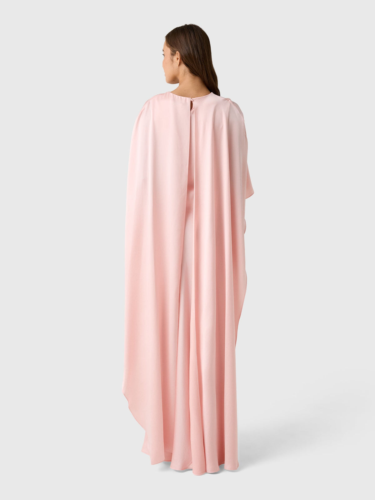 Simkhai Women's Izel Satin Cape Gown