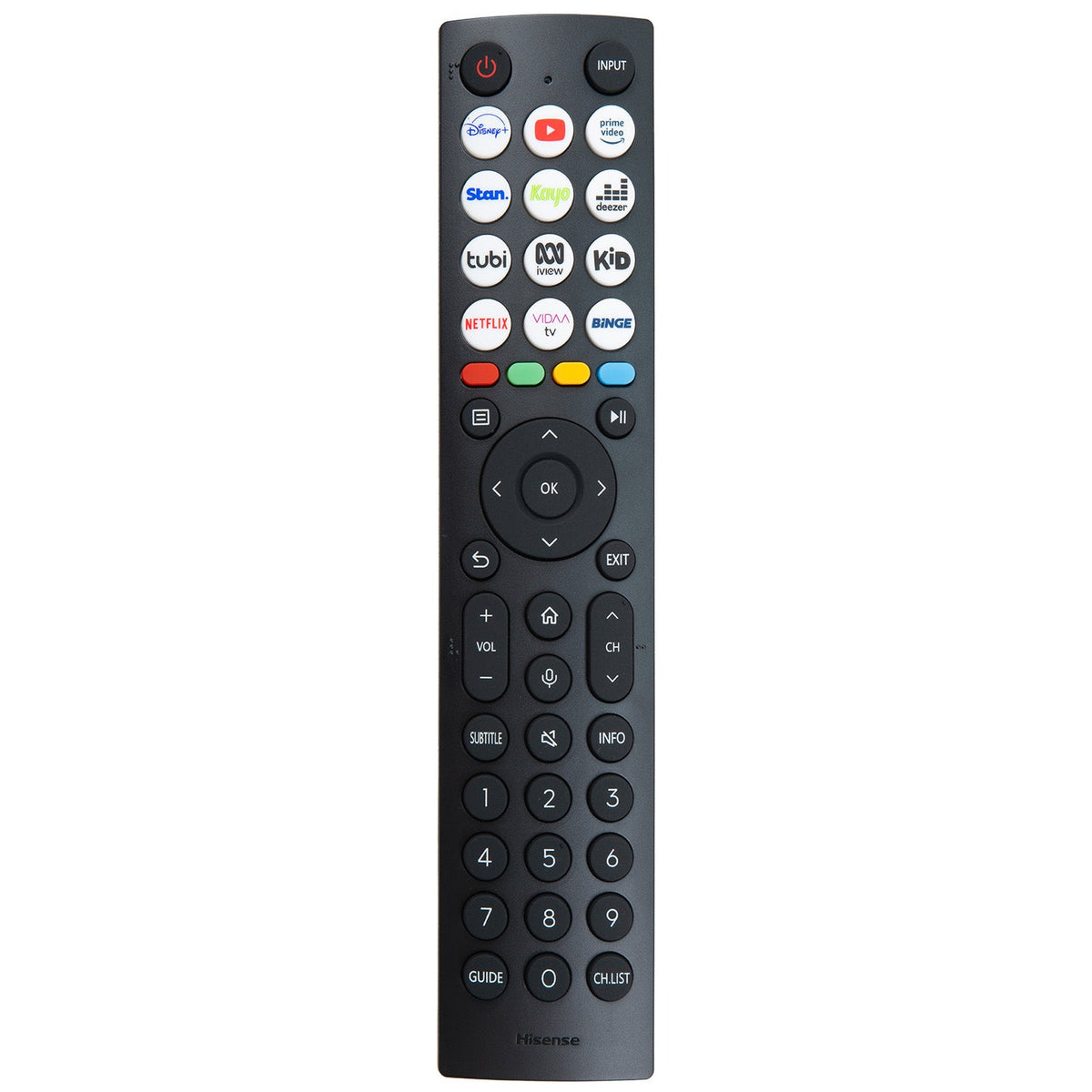 Hisense ERF2R36H TV Remote Control Original