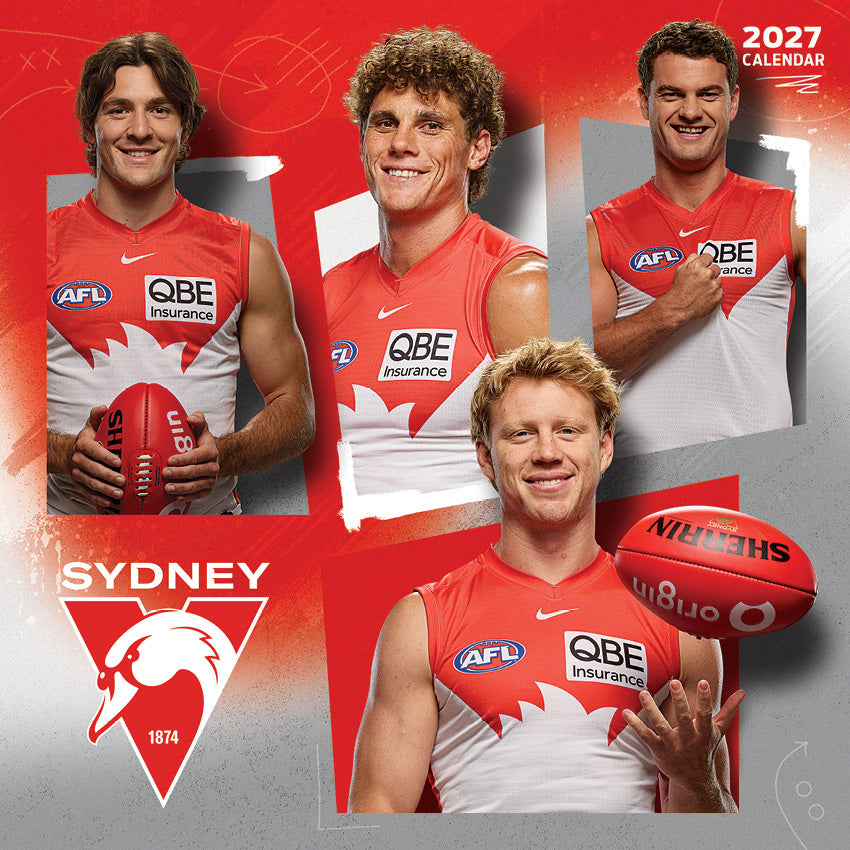AFL Sydney Swans Calendar 2027