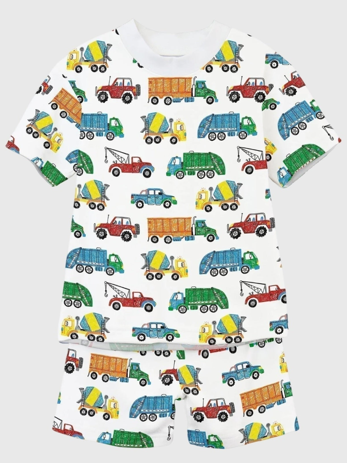Sara's Prints Boys' Short Pajama Set