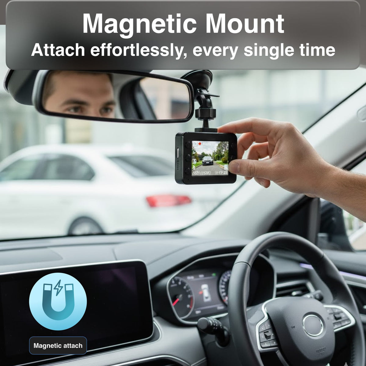 Laser Full HD Dash Camera with 2.5 Inch Display