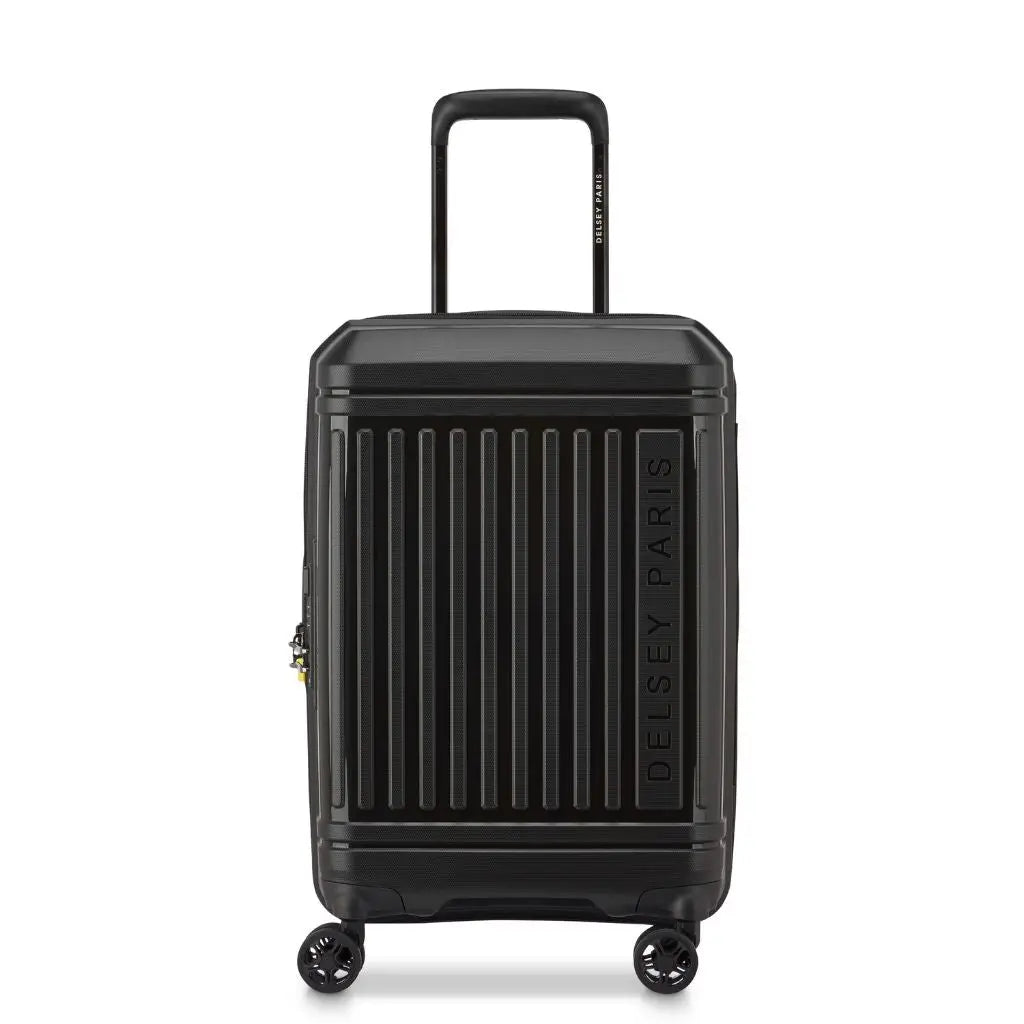 Delsey Lutece SE Lightweight EXP 2.2KG Carry On Suitcase - Black