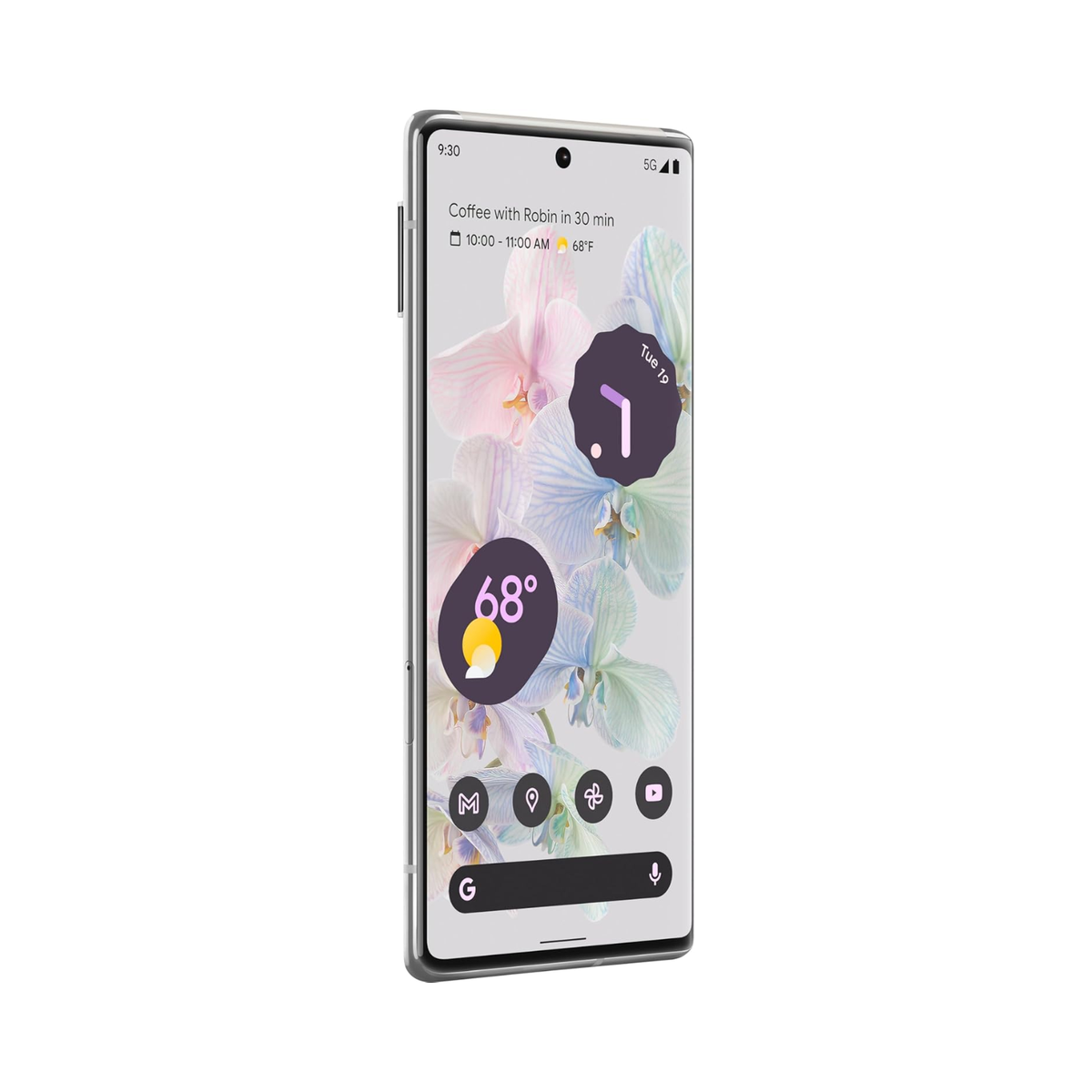 Google Google Pixel 6 Pro 128GB (CLOUDY WHITE) [*Renewed: Very Good]