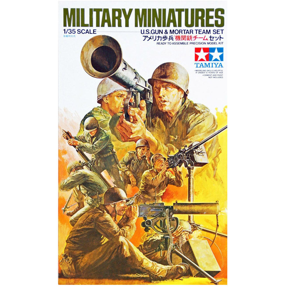 Tamiya 1/35 US Gun and Mortar Team