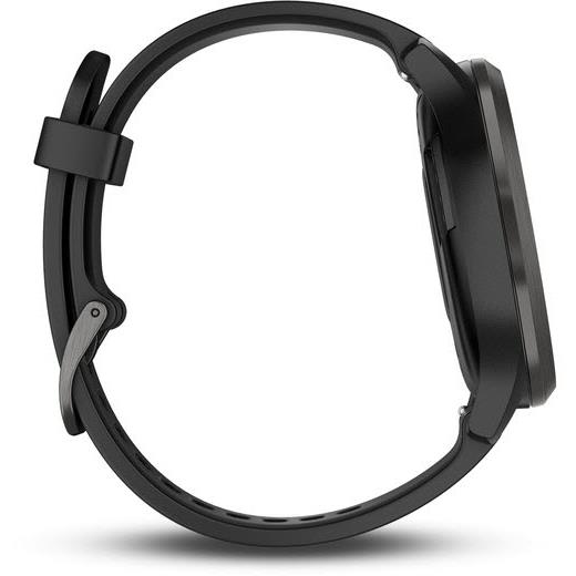 Garmin Vivomove HR Hybrid Watch (Black Sport) [Large]