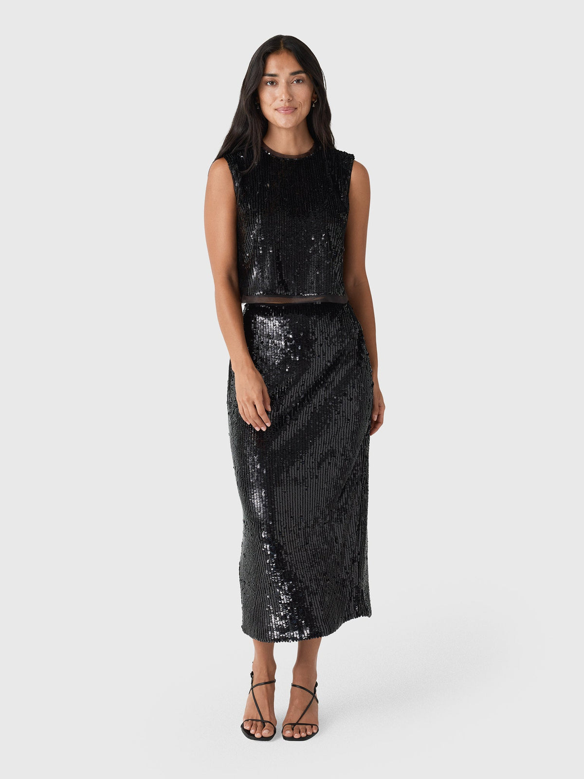 Simkhai Women's Cydia Sequin Top