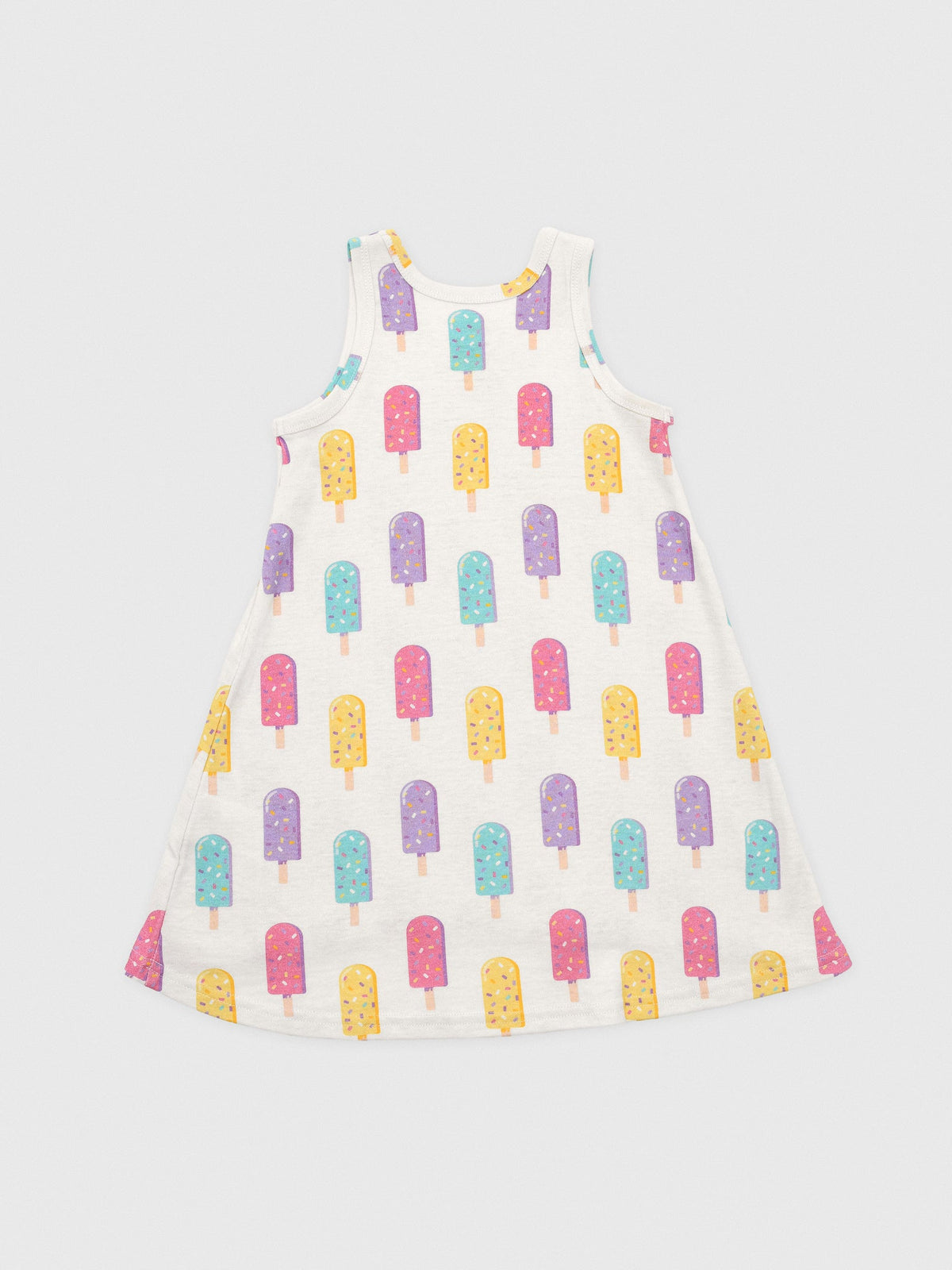 Sara's Prints Girls' Sleeveless Hi-Lo Gown