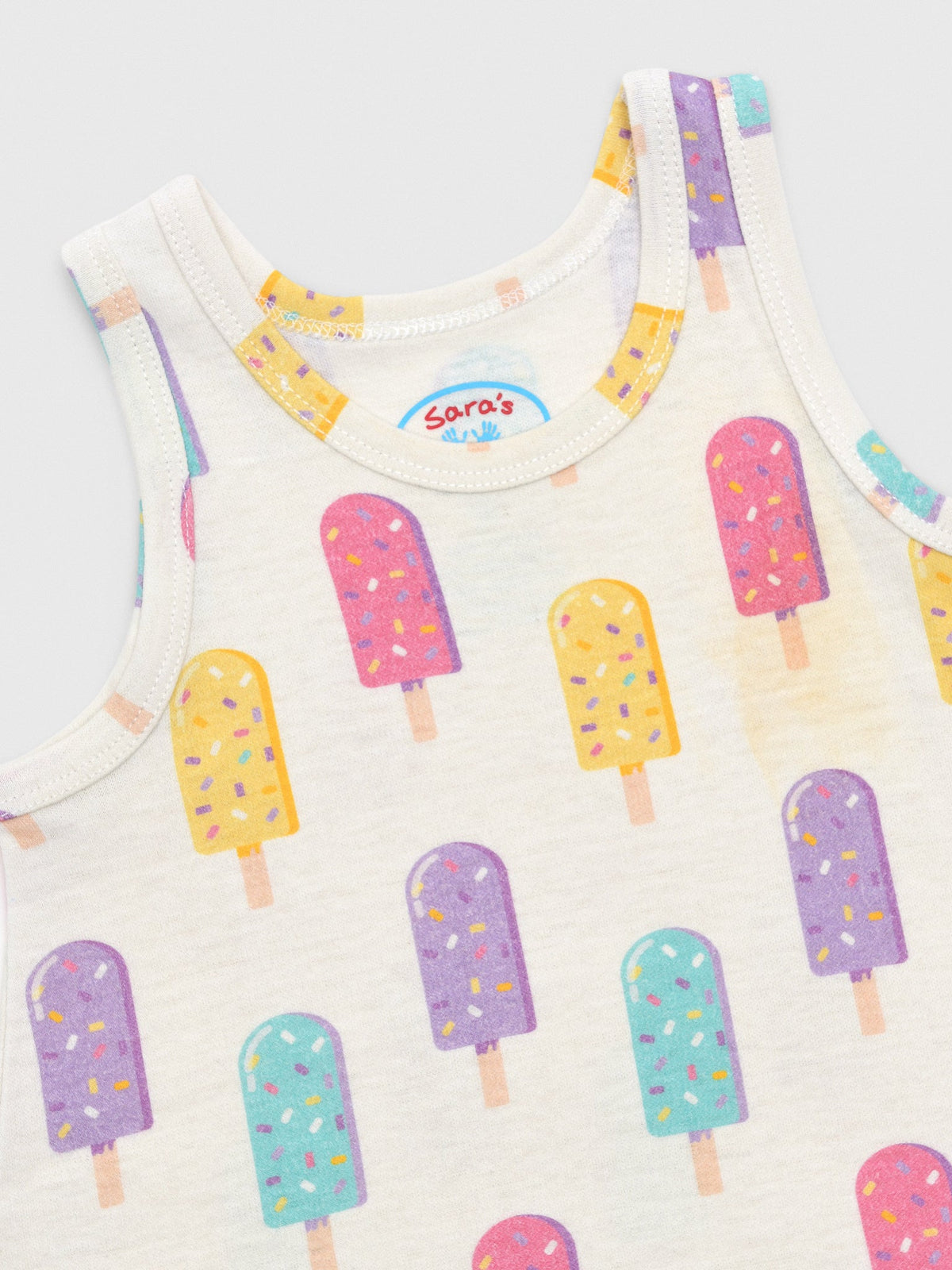 Sara's Prints Girls' Sleeveless Hi-Lo Gown