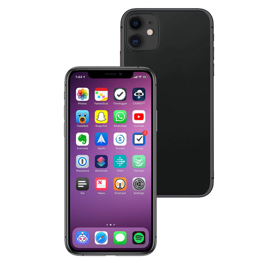 Apple iPhone 11 128GB (Black) [~Refurbished: Excellent]