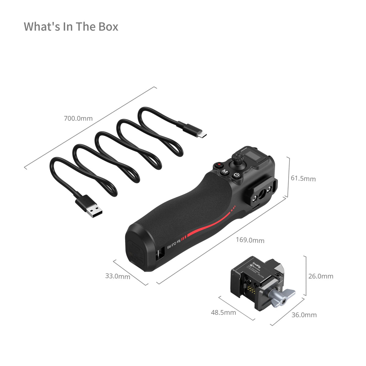 SmallRig Handle with Follow Focus for DJI RS Series 4329