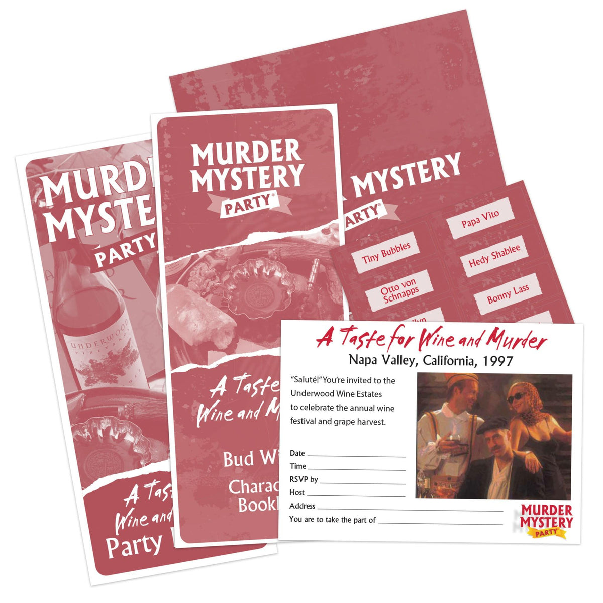 Murder Mystery Party - Wine & Murder
