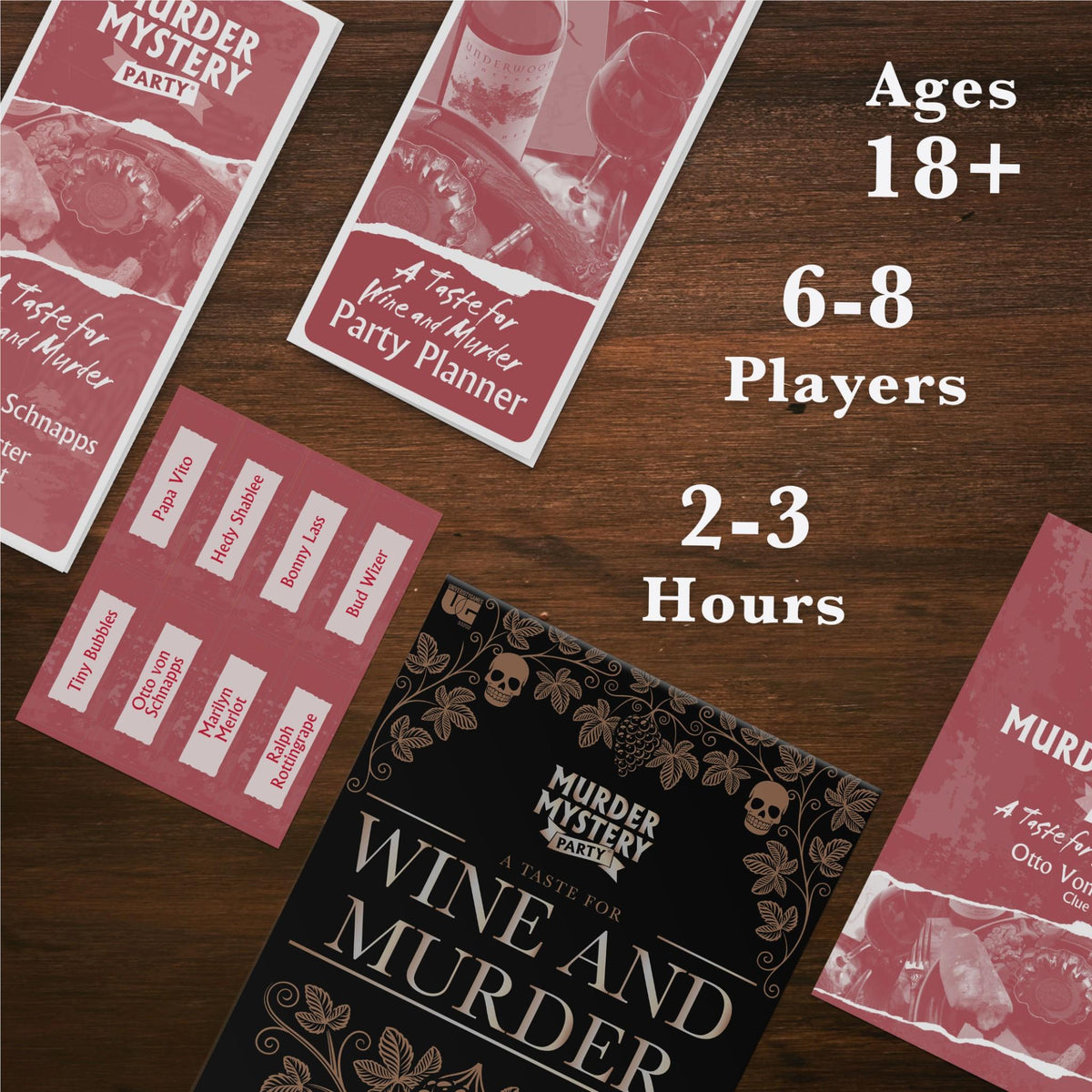 Murder Mystery Party - Wine & Murder