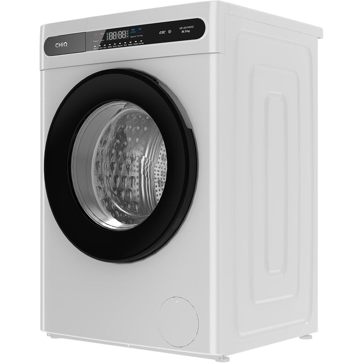 ChiQ WFL85T48W2 8.5kg Front Load Washing Machine (White)