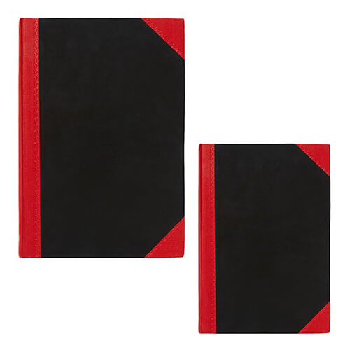 Cumberland Notebook 100 Leaves (Red & Black) - A4