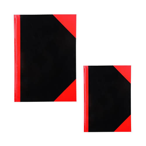 Cumberland Index Notebook 100 Leaves A-Z (Red & Black) - A4