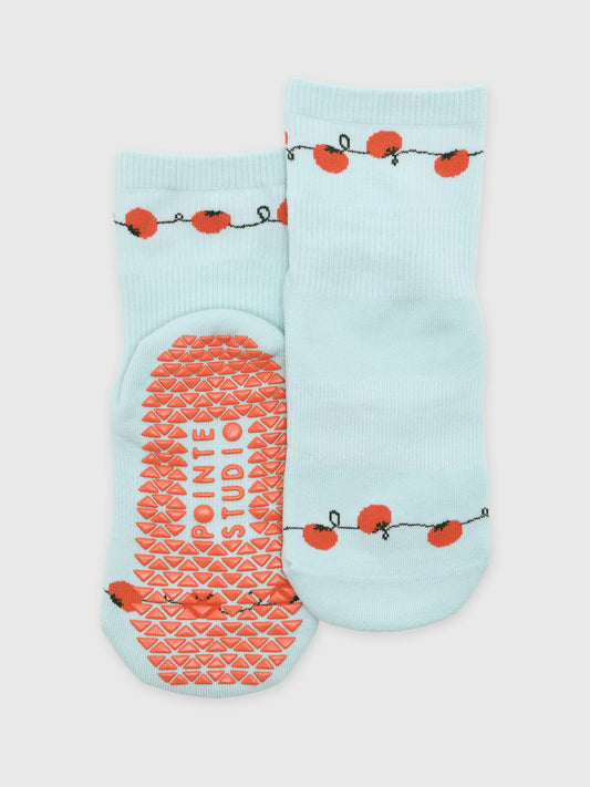 Pointe Studio Women's Vines Ankle Grip Socks