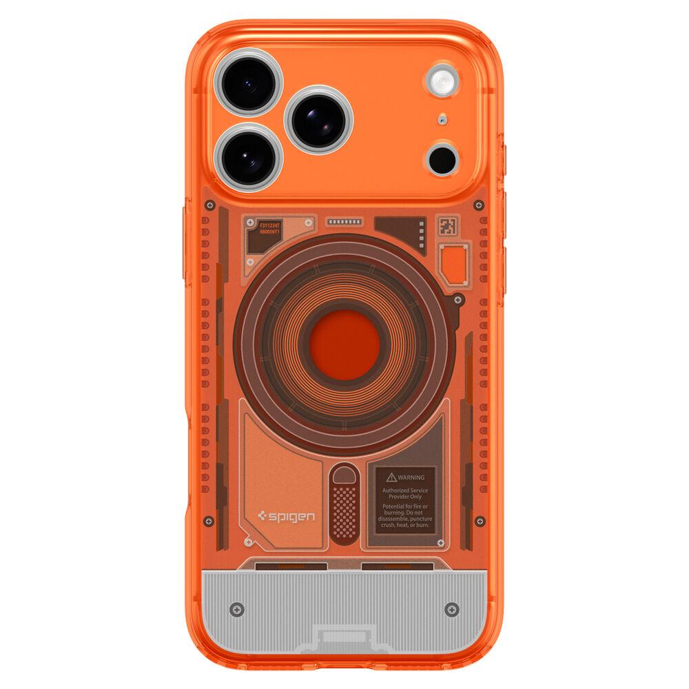 SPIGEN Ultra Hybrid C-One MagSafe Case for iPhone 17 Pro (Tangerine)