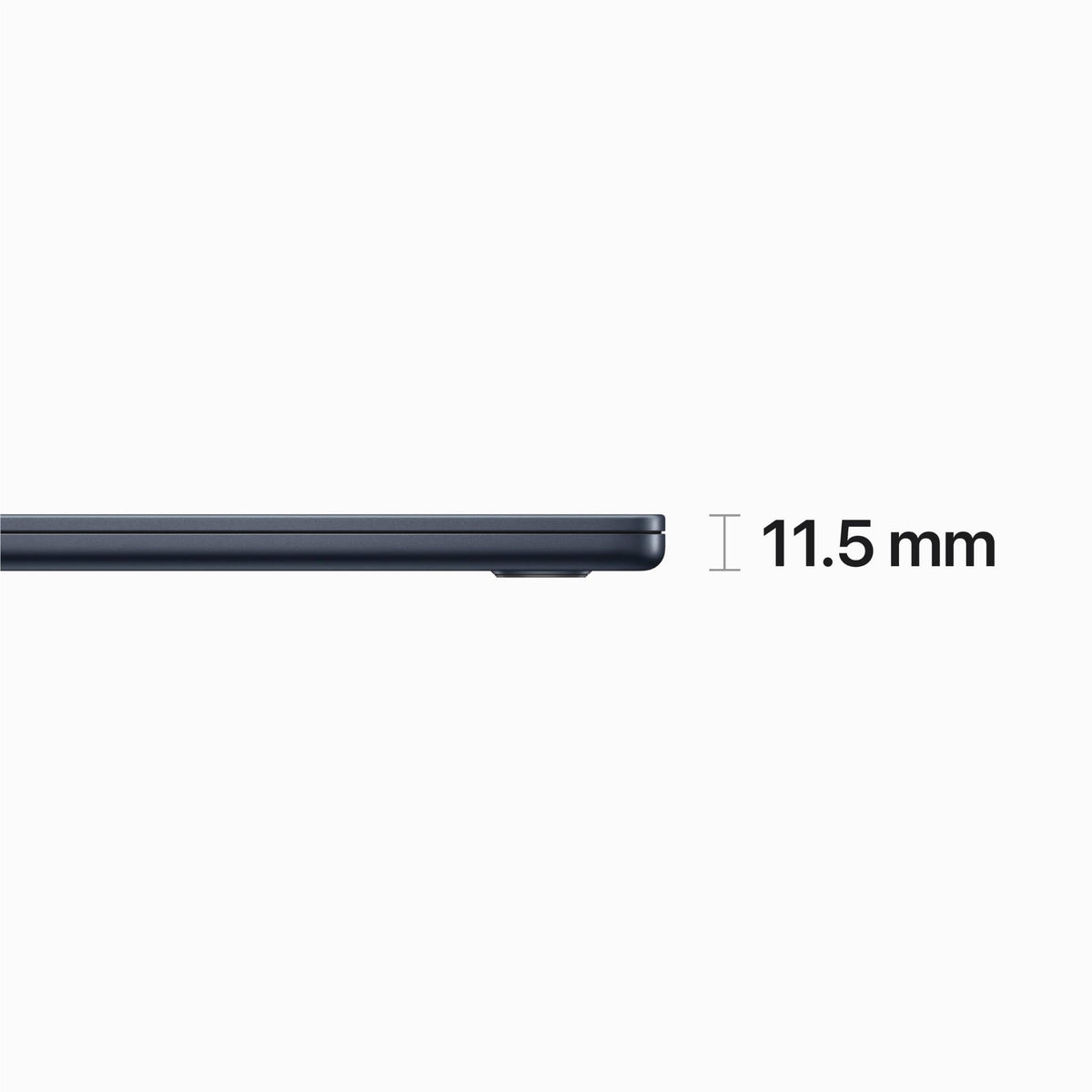 Apple MacBook Air 15-inch with M2 Chip, 256GB SSD (Midnight/2023) [~Refurbished]