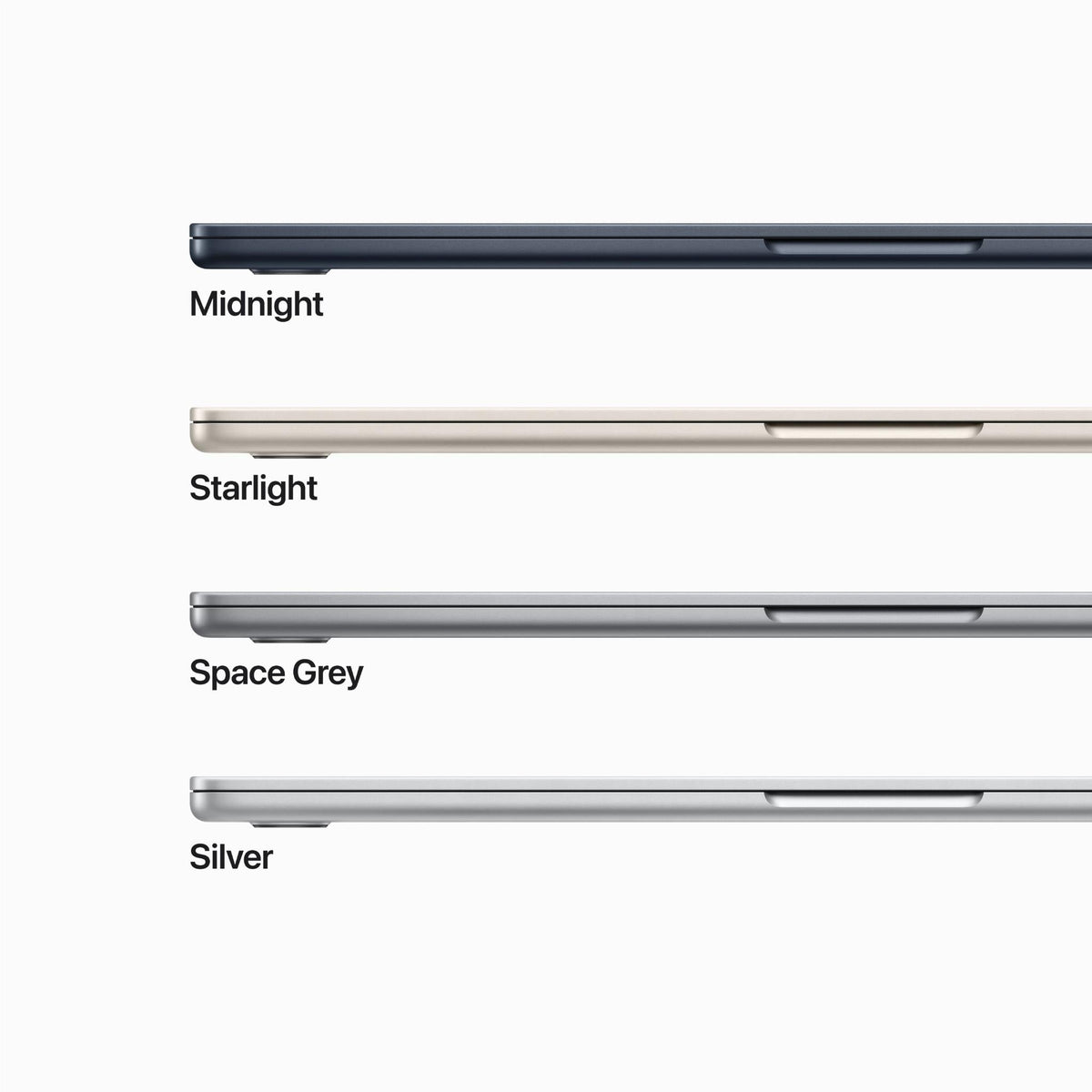 Apple MacBook Air 15-inch with M2 Chip, 256GB SSD (Midnight/2023) [~Refurbished]