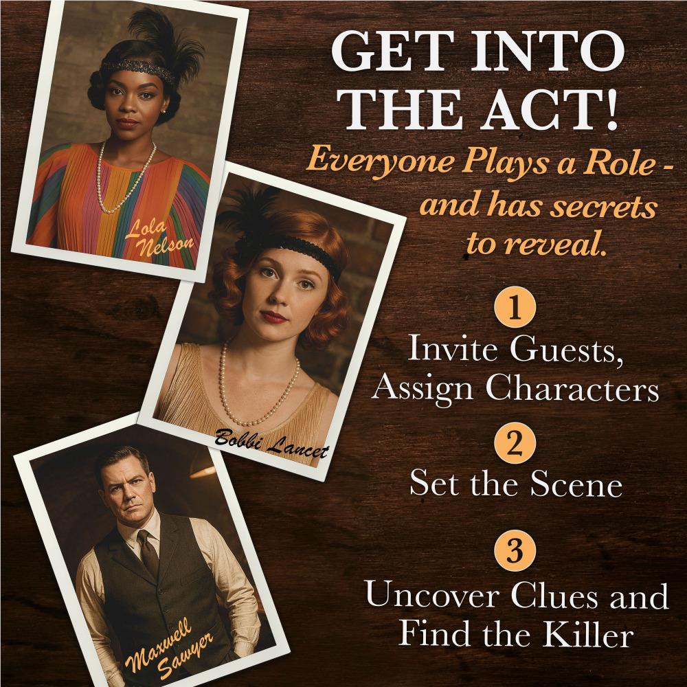 Murder Mystery Party - Cocktail for Murder