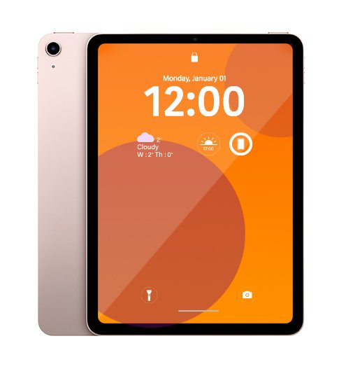 Apple iPad Air 5th Gen (2022) Wi-Fi 64GB - Pink- 100% Battery Health - [~Refurbished: As New condition]